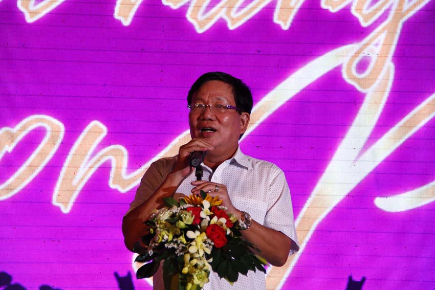 Ông Trần Quang Nghi – CT Hội đồng quản trị phát biểu tại chương trình